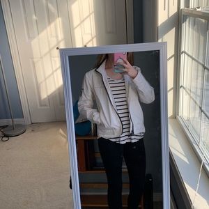 // Tommy Hilfiger // Authentic White Raincoat